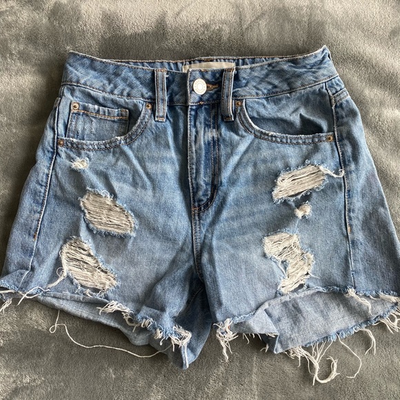 Light wash Denim Shorts